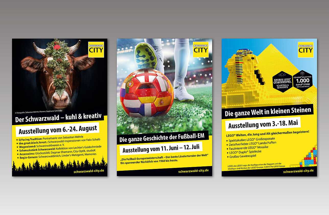 Schwarzwald City Plakate