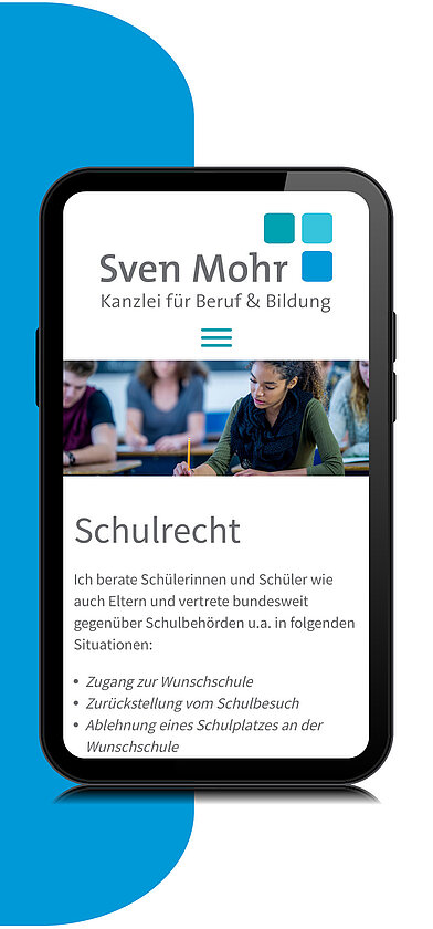 KBB Mannheim Smartphone-Ansicht