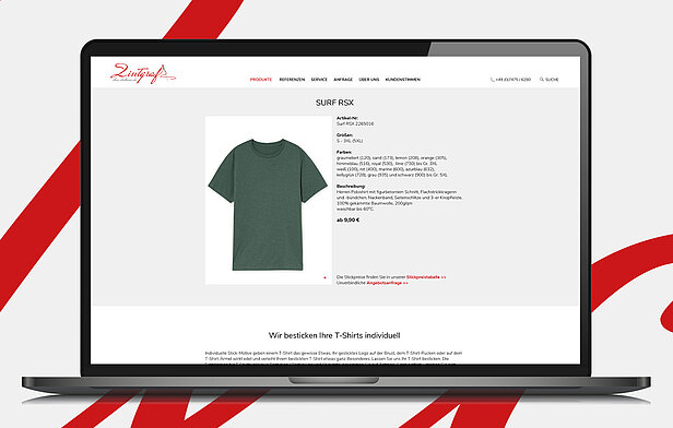 Zintgraf Website Produktdetail