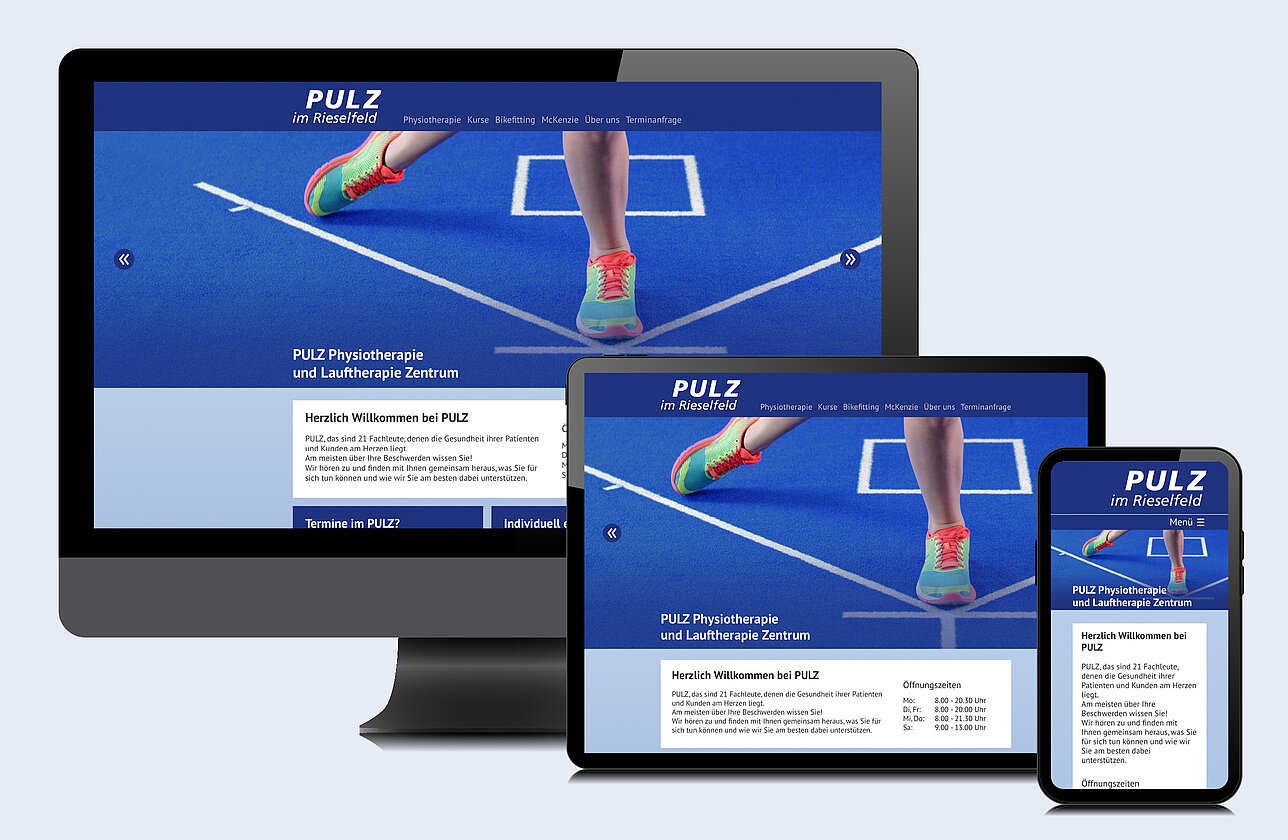 PULZ Website Responsive