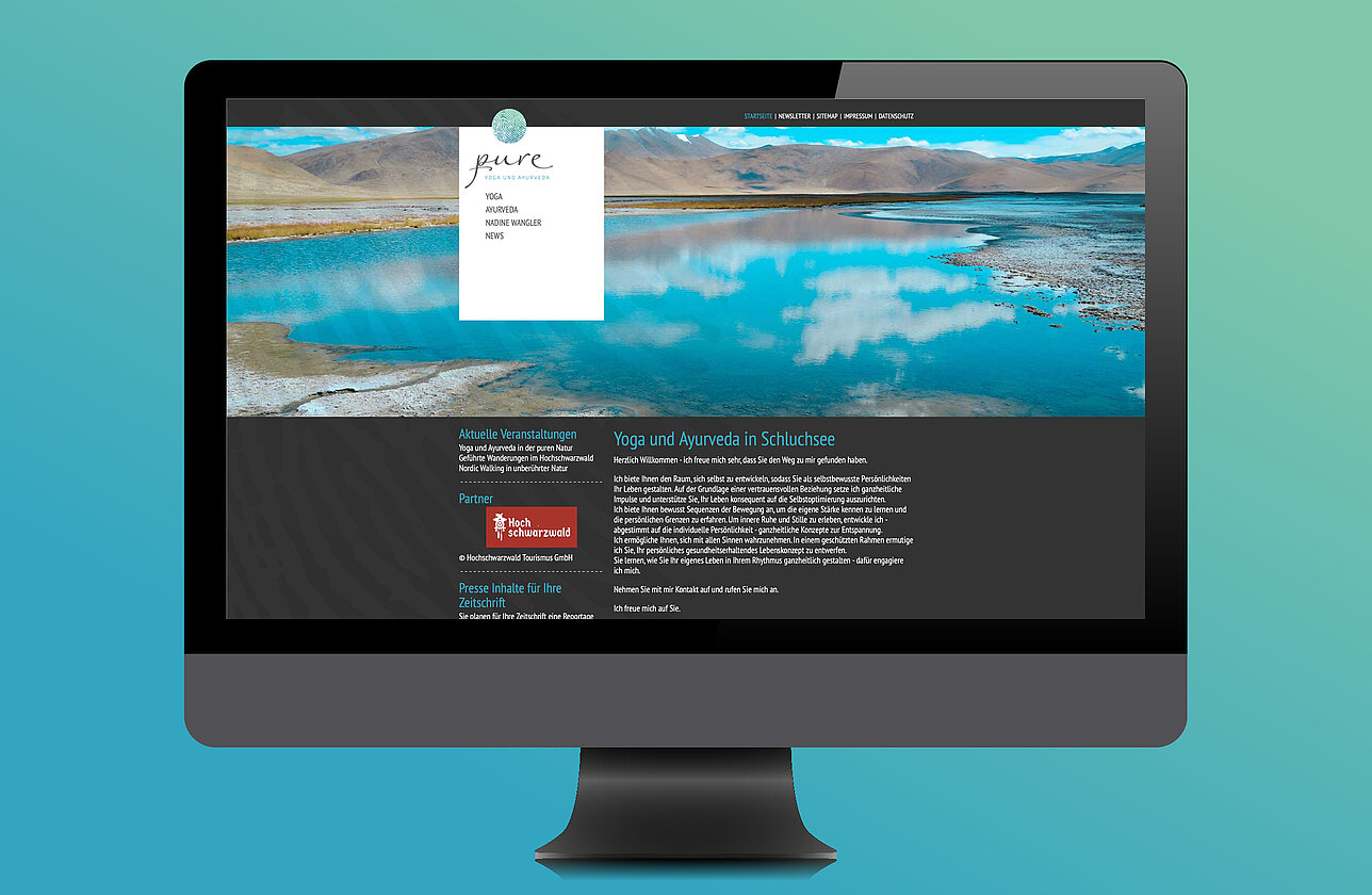 pure Startseite